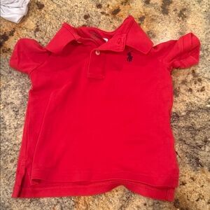Polo by Ralph Lauren Kids Bright Red Polo Shirt